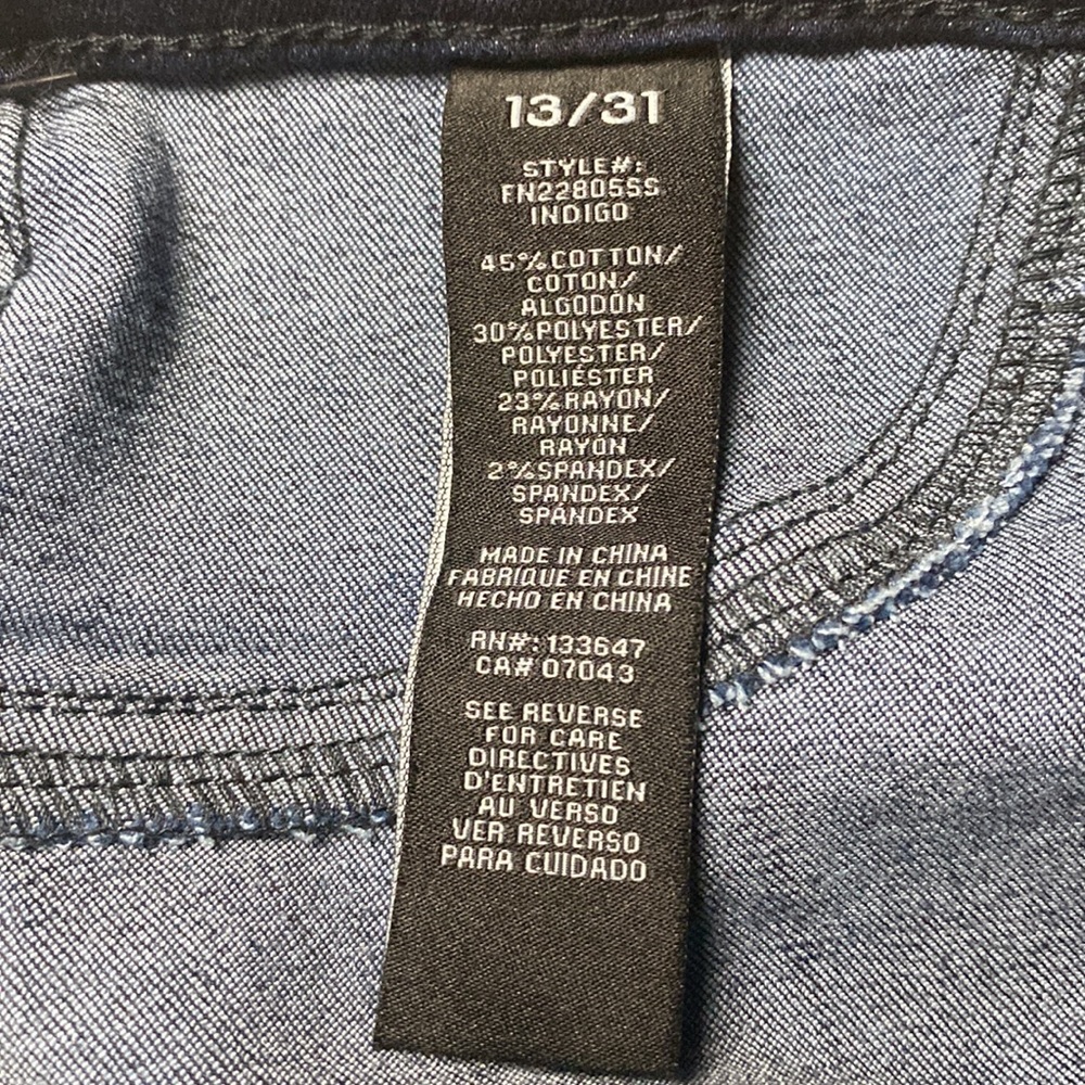 Emma Super Stretch High Rise Skinny Jean - Indigo - Picture 5 of 6